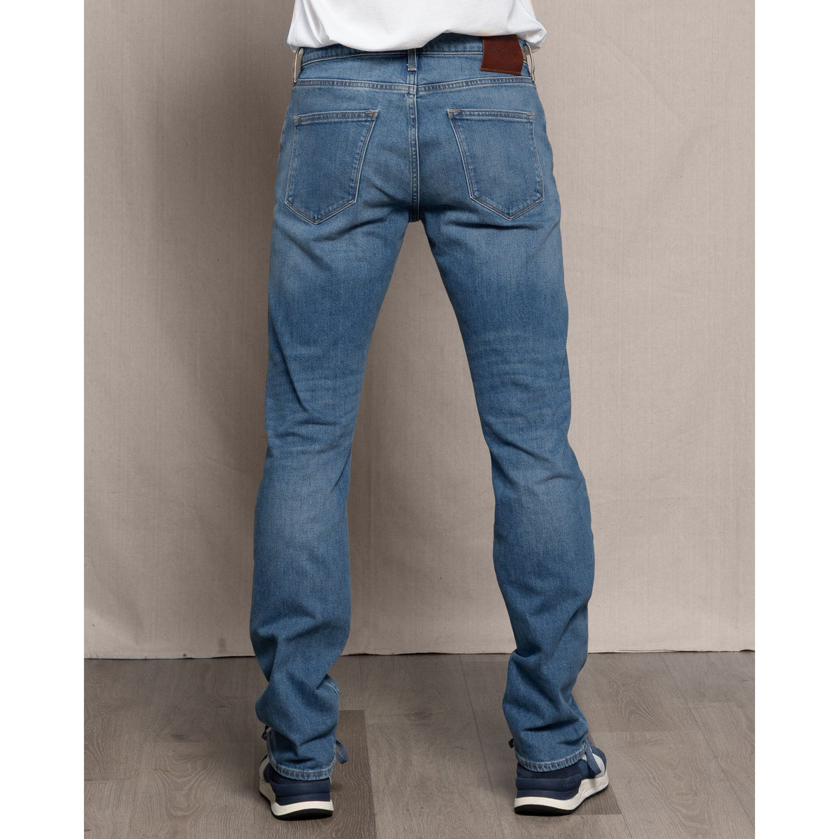 Men's Ace Rivington Harlan Straight Comfort 12oz jeans in Medium Classic wash