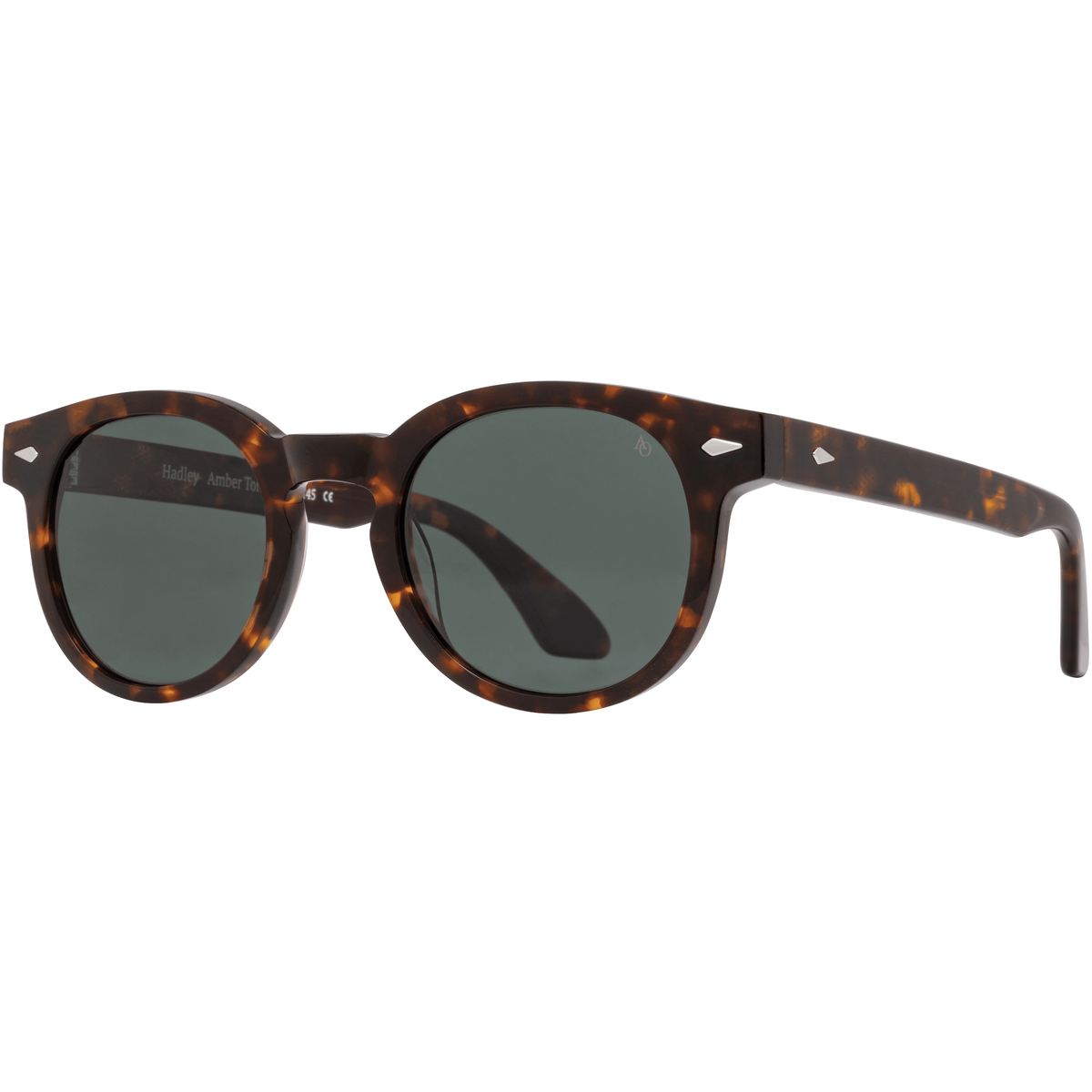 American Optical Hadley Sunglasses - Amber Tortoise White Smoke