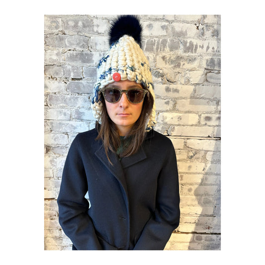 Vacation Fro Tri + Navy XL Pom - DUNE + SALT