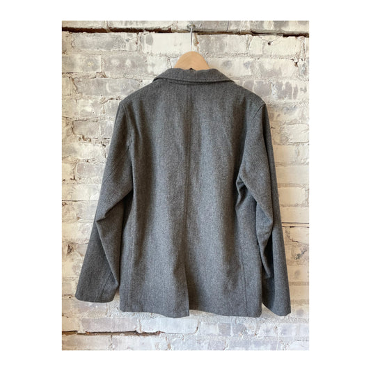 Jonny Wool Jacket - Heather Grey - DUNE + SALT