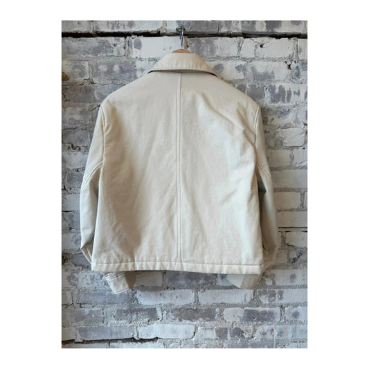 Cotton A-Line Jacket - Stone Beige - DUNE + SALT