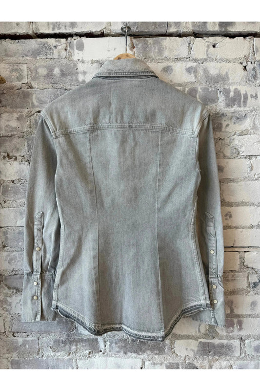 Denim Shirt - Light Grey - DUNE + SALT