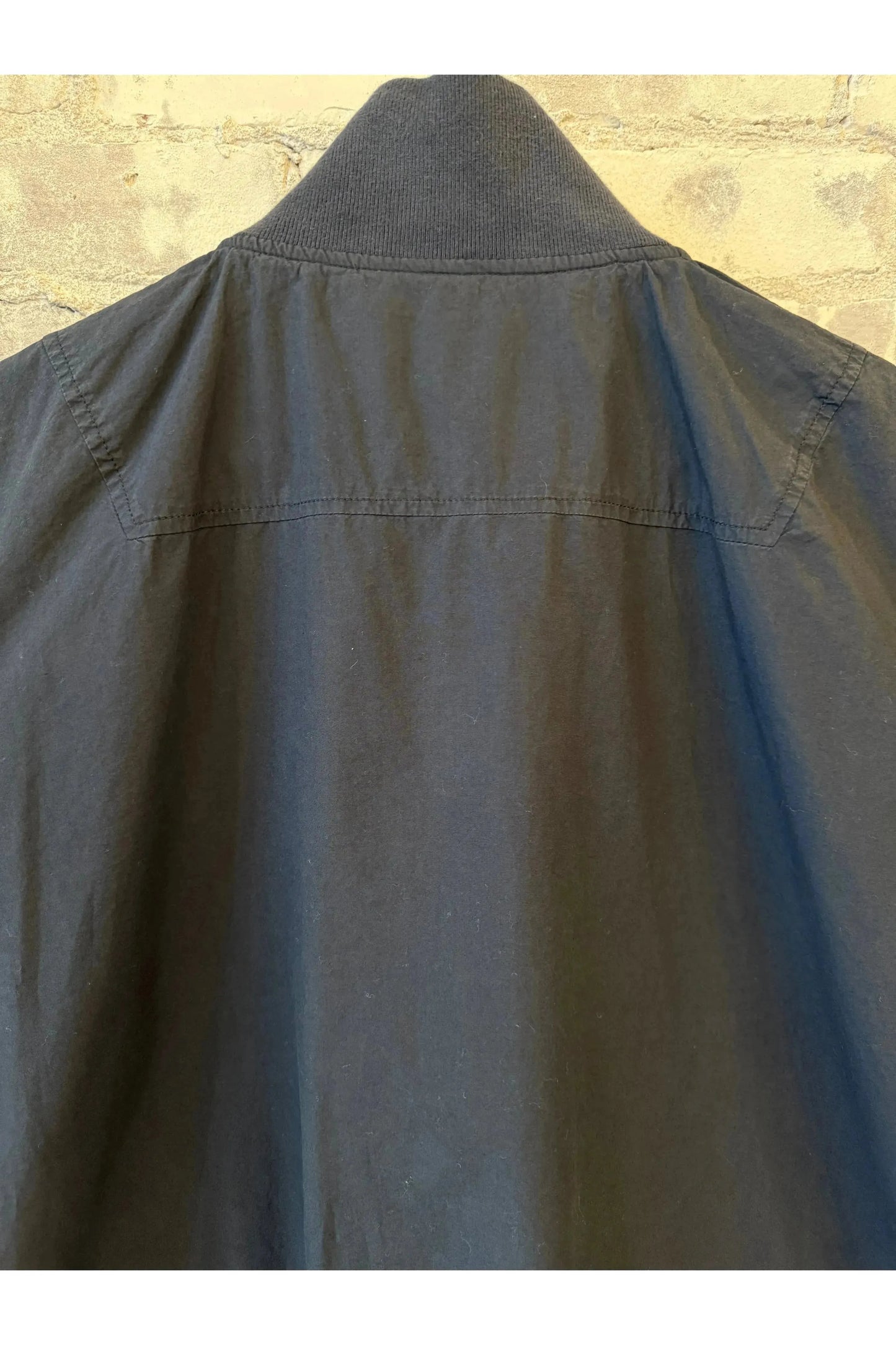 Cotton Bomber Jacket - Smokey Blue - DUNE + SALT