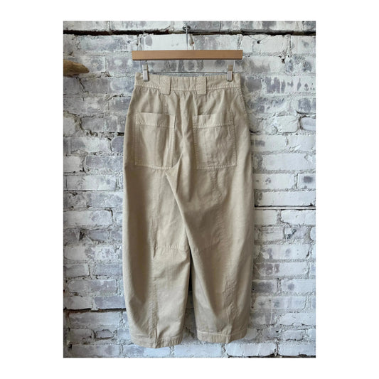Rhannon Barrel Pant - Soft Beige - DUNE + SALT