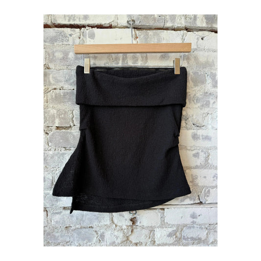Cotton Tube Top - Black - DUNE + SALT
