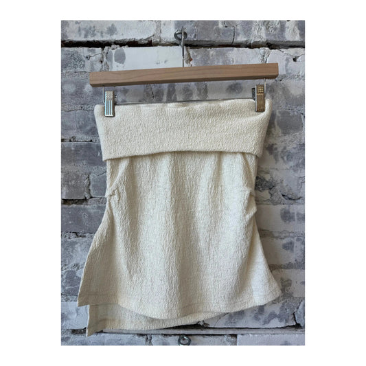 Cotton Tube Top - Dune Beige - DUNE + SALT