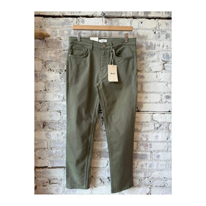 Men's NN07 Tony Classic Slim Fit Pant in Capers, showing the tailored fit and fabric details of these stylish men's trousers.