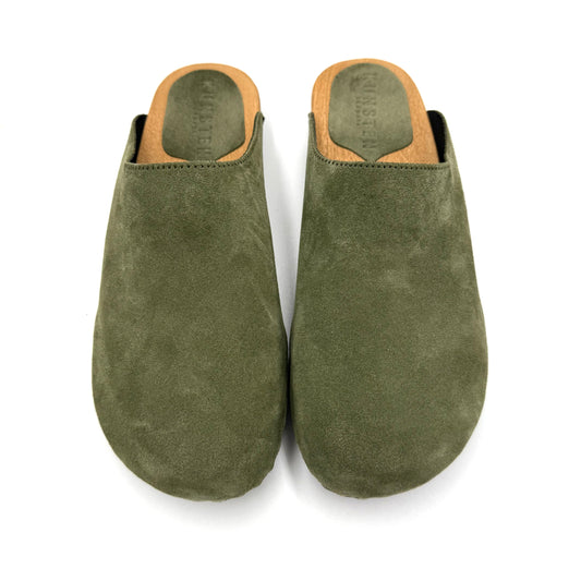 KUNSTENDESIGN.COM Lowrider | Men's Clogs | Hunter Suede White Smoke