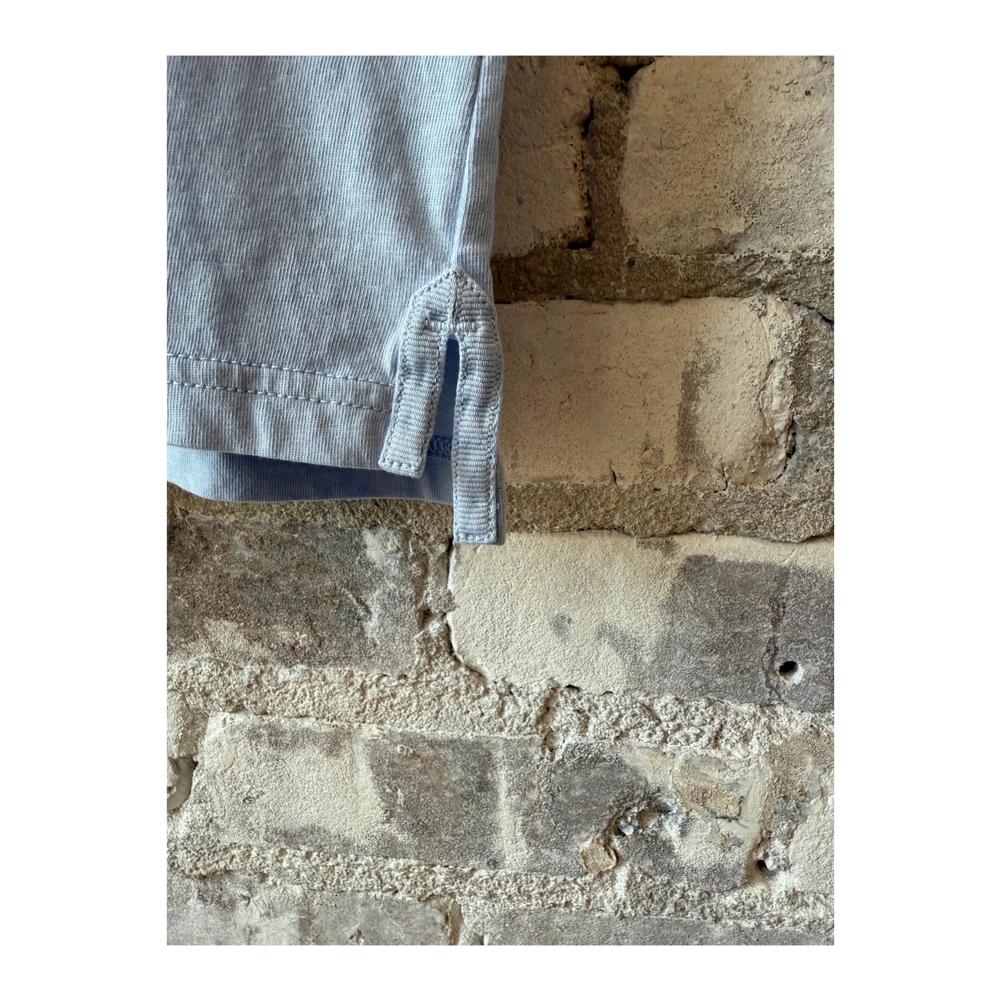 SS Cotton Jersey Polo - Sky Blue - DUNE + SALT