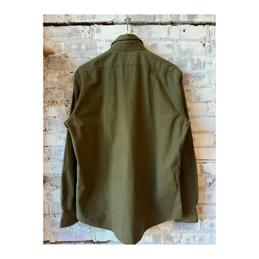 Comma Flannel Shirt - Military Green - DUNE + SALT