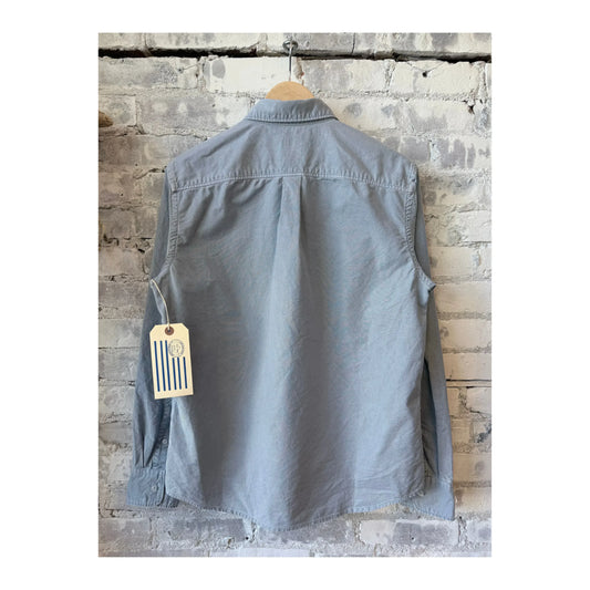 L/S American Oxford Shirt - Surf - DUNE + SALT