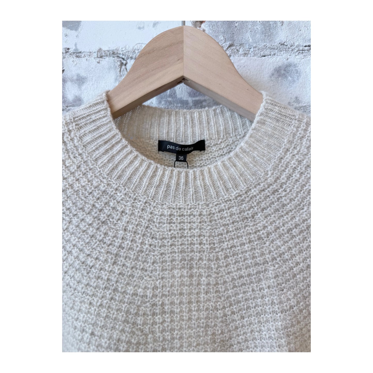 Wool Cashmere Pullover - Ivory - DUNE + SALT