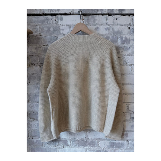 Wool Cashmere Pullover - Ivory - DUNE + SALT
