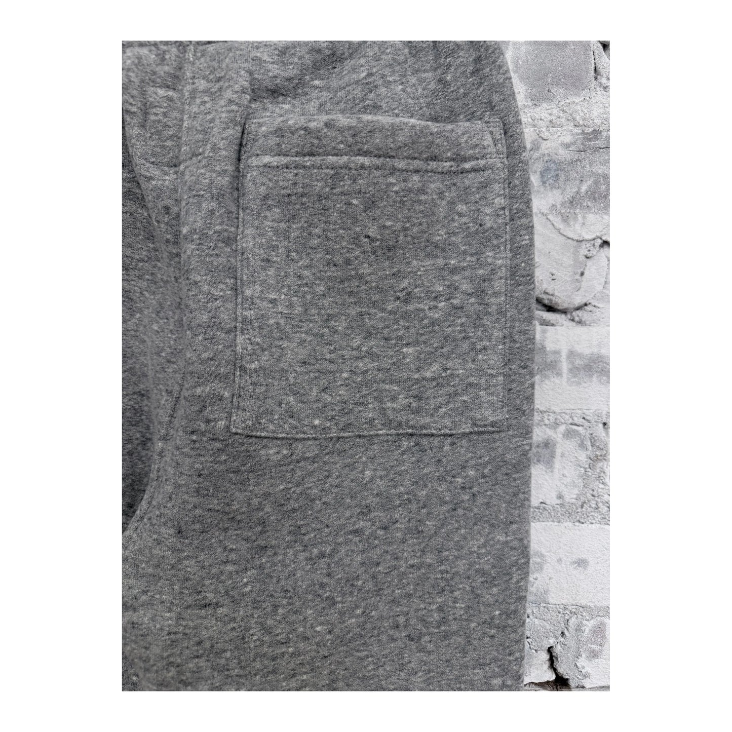 L/S Cotton Tencel Brushed Fleece SweatPant - Heather Charcoal - DUNE + SALT