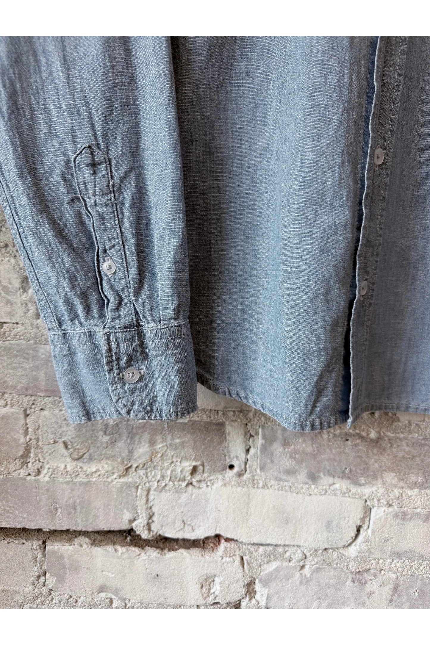 Chambray Shirt - Chambray Blue - DUNE + SALT