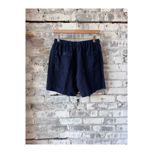 Soko Linen Short - Midnight - DUNE + SALT