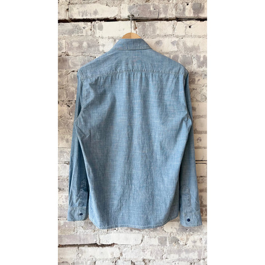 Kodiak Work Shirt - Stone Washed Chambray - DUNE + SALT