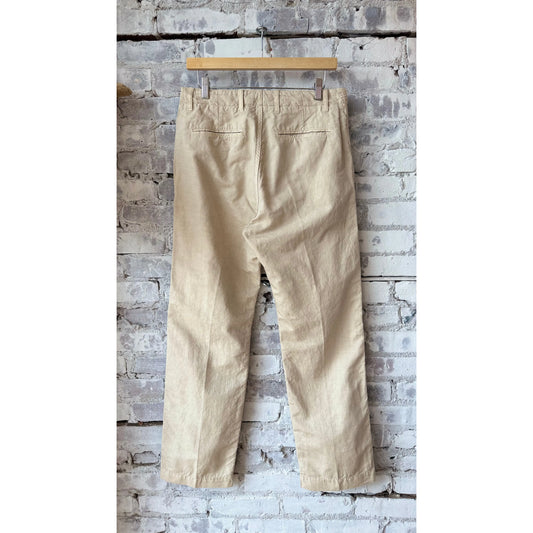 Axel Cotton Linen Chino Pant - Sand - DUNE + SALT