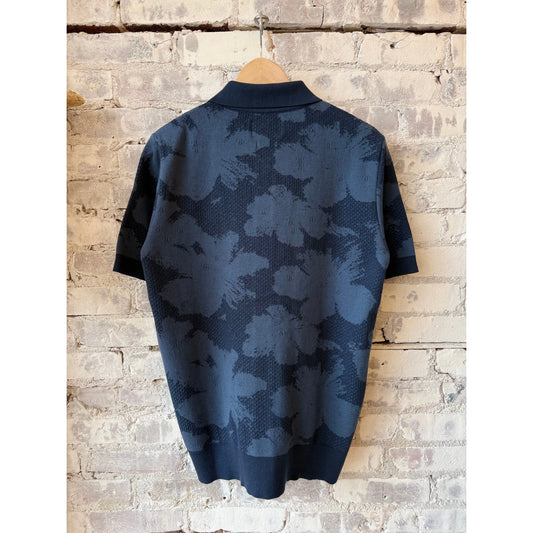 Zig Knitted Shirt - Pixel Floral - DUNE + SALT