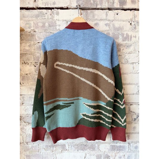 Buckley Cardigan - Beach Landscape - DUNE + SALT