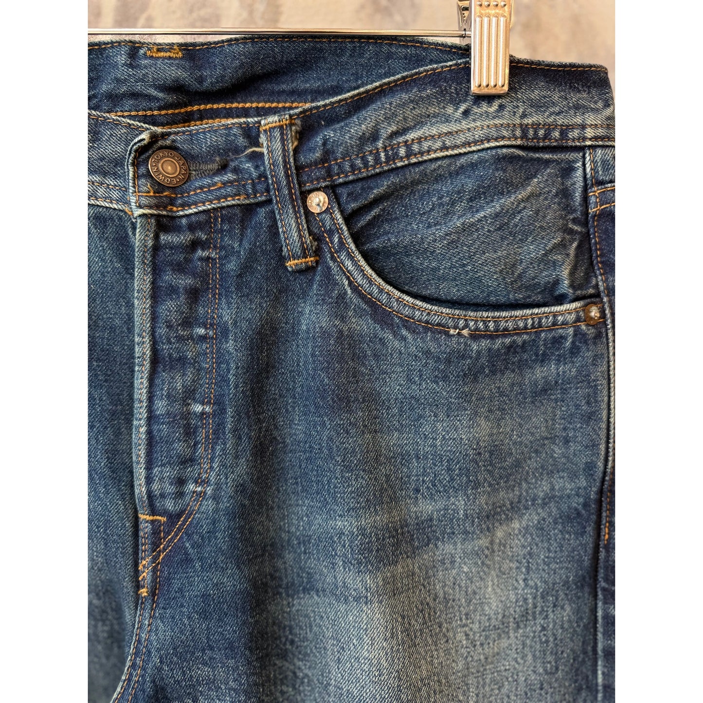 Akita Regular Tapered 13.5oz Selvedge - Sagano - DUNE + SALT