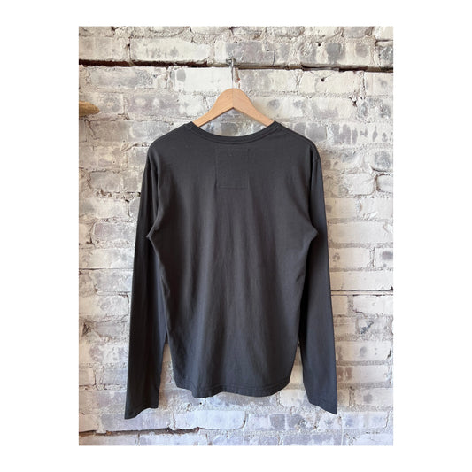"Bruce Paramount" LS Tee - Faded Black - DUNE + SALT
