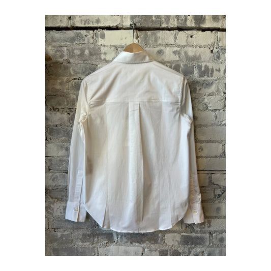 Poplin Blouse - White - DUNE + SALT