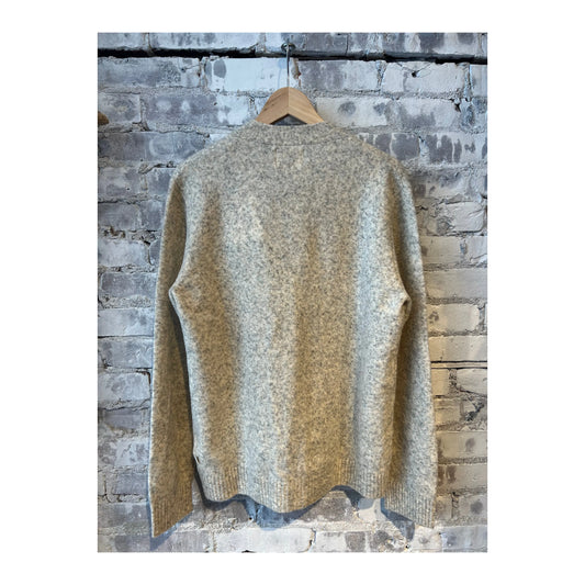 John V-Neck Cardigan - White Pepper - DUNE + SALT