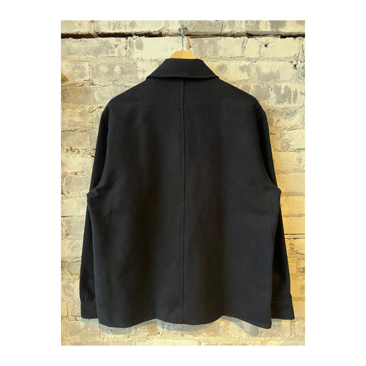 Blaze Organic Cotton Overshirt - Navy - DUNE + SALT