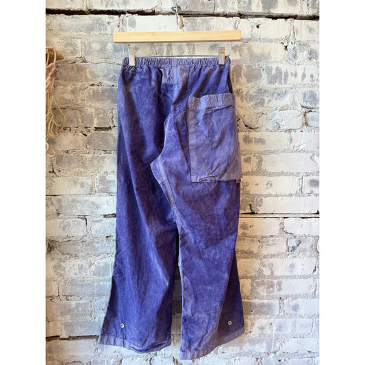 Women’s lavender Freecity Homestud Outofsight Poplinear Flapsnap Kite Pant, stylish and comfortable for casual wear