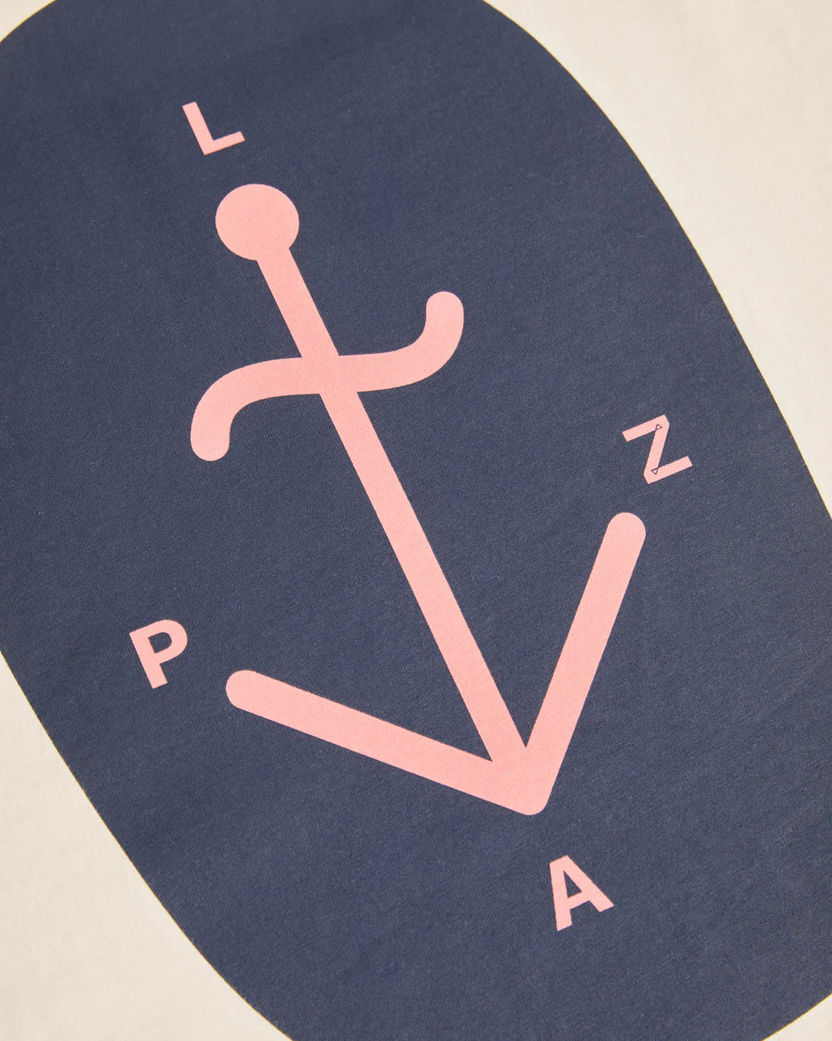 Botelho La Paz T-Shirt - Navy/Sunrise - DUNE + SALT