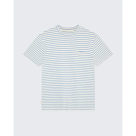 Guerreiro T-Shirt - Indigo Stripes - DUNE + SALT