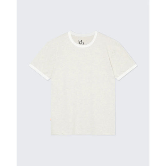 Meneres T-Shirt - Grey Mesc/White - DUNE + SALT