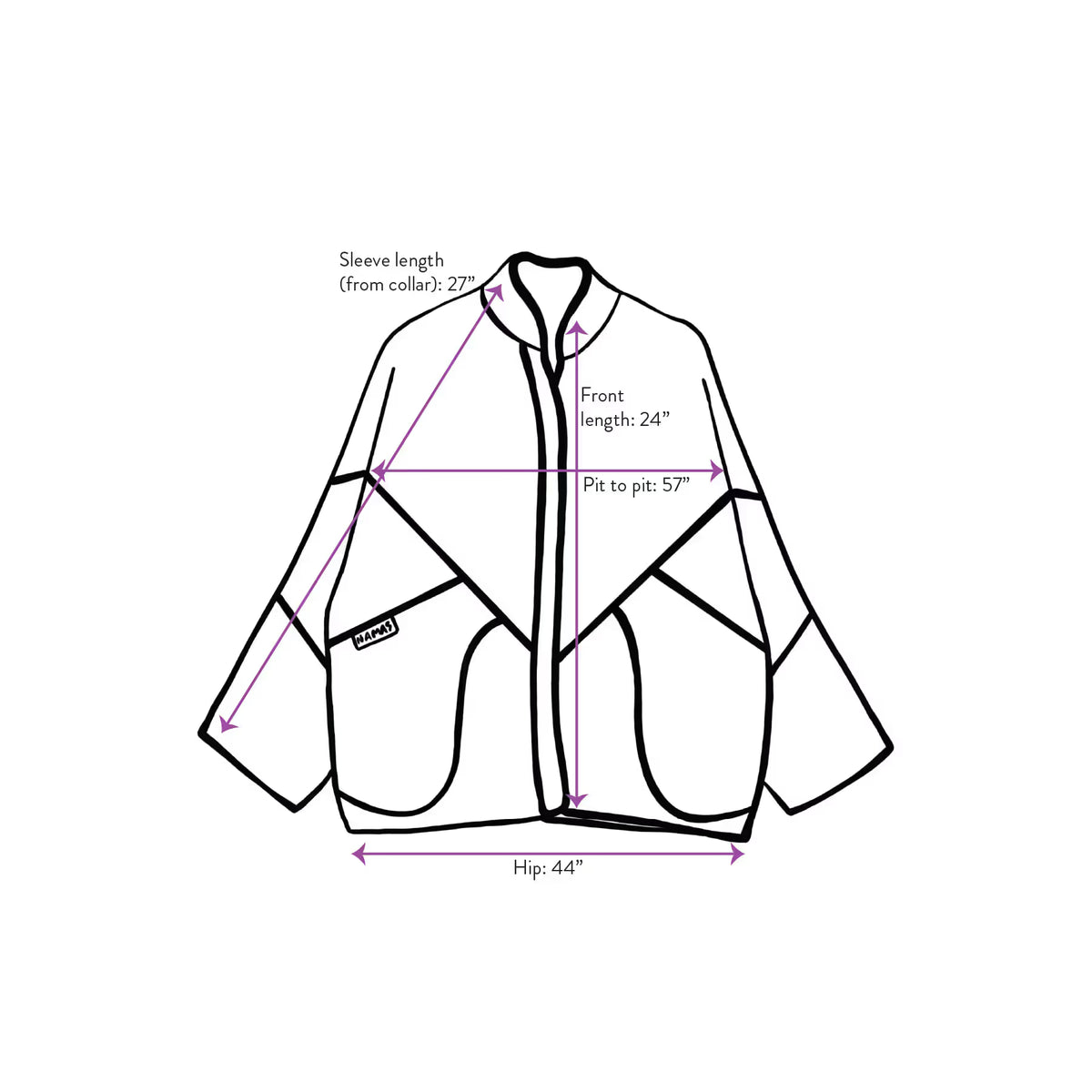 Women's Ladhiya embroidered jacket by Namai in assorted colors, showcasing detailed embroidery and stylish design.