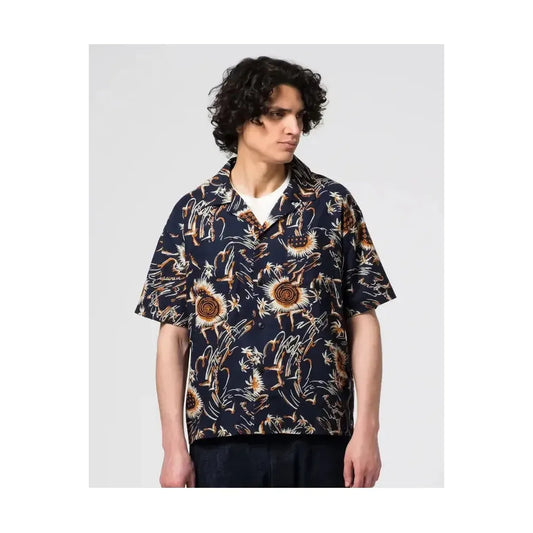 Aloha Shirt - Navy Casa Print - DUNE + SALT