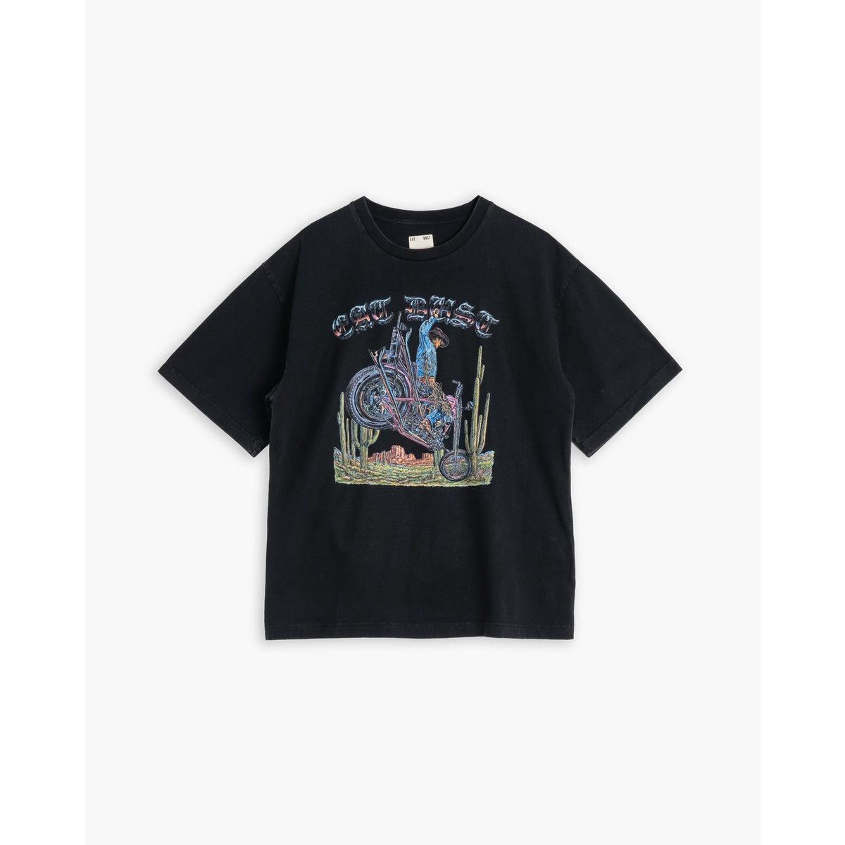 Rodeo Basic Jersey Tee - Black