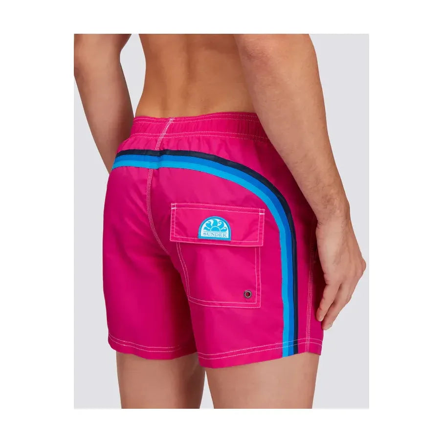 Taffeta Boardshort - Heliconia - DUNE + SALT