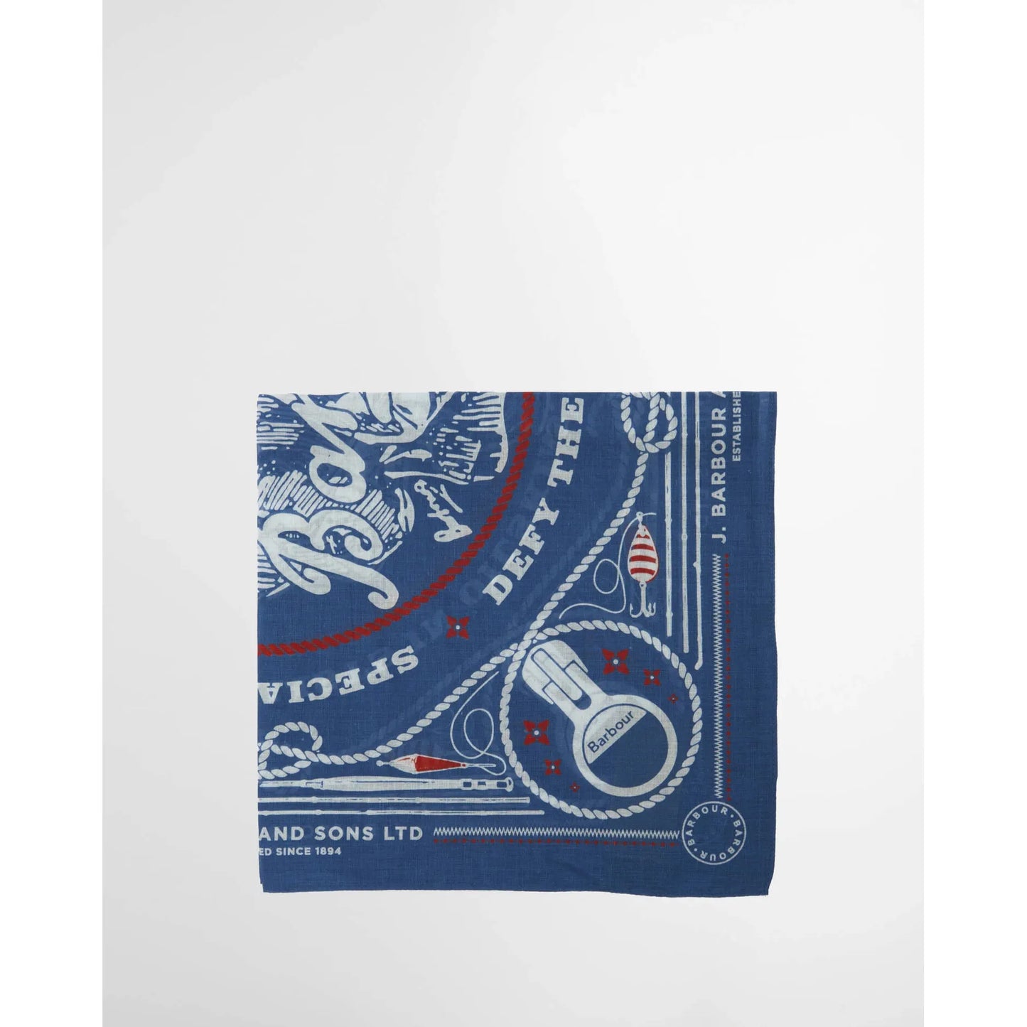 Heritage Bandana - Sailboat Blue - DUNE + SALT