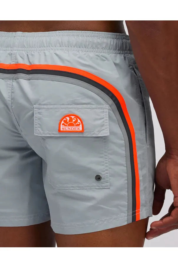 Taffeta Boardshort - Cloud - DUNE + SALT