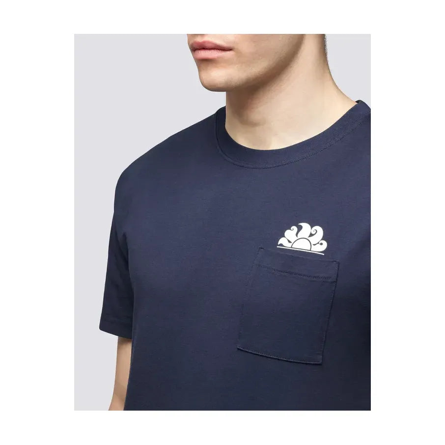 T-Shirt with Pocket - Navy - DUNE + SALT