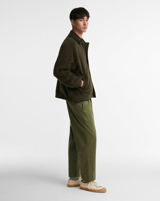Transport Fleece Jacket - Sage, styled