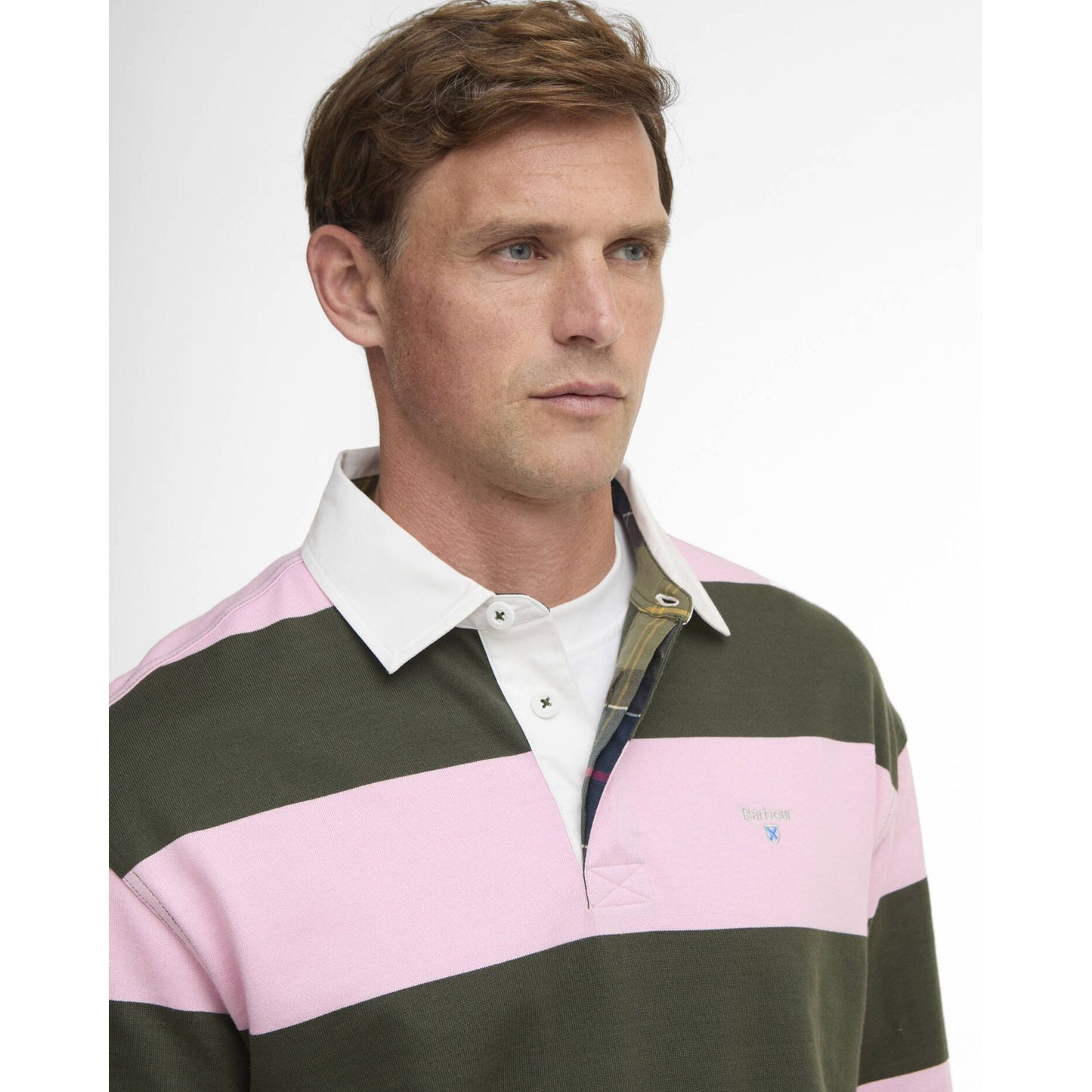 Broome Rugby Shirt - Pink Stripe - DUNE + SALT
