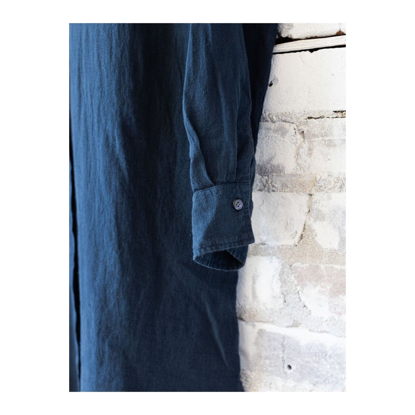 Rea Linen Dress - Midnight - DUNE + SALT