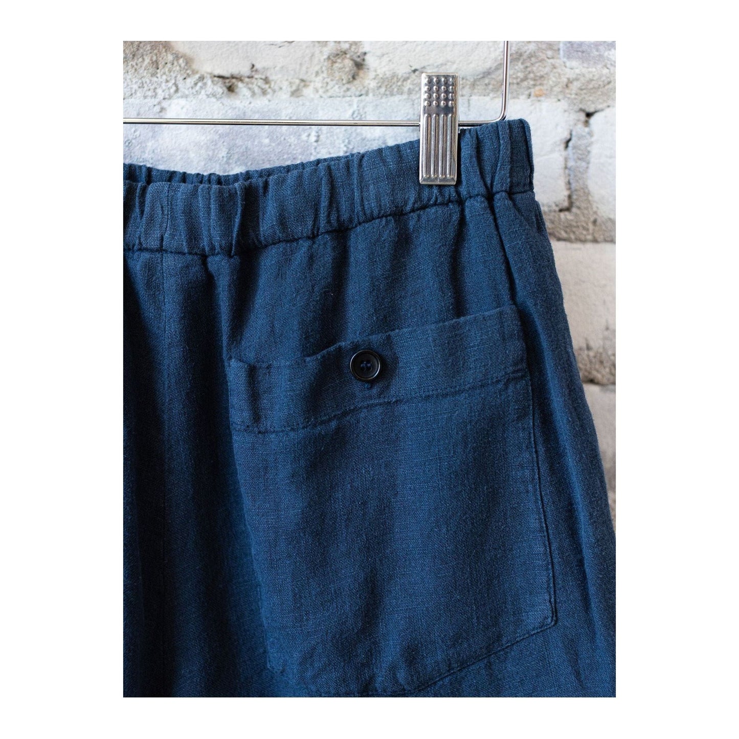 Soko Linen Short - Midnight - DUNE + SALT