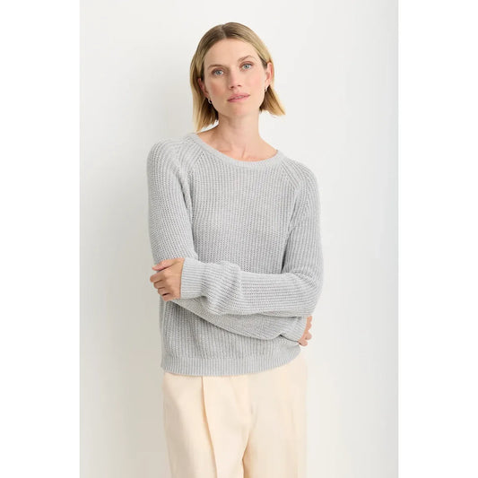 One Grey Day Raleigh Pullover - Heather Grey Gray