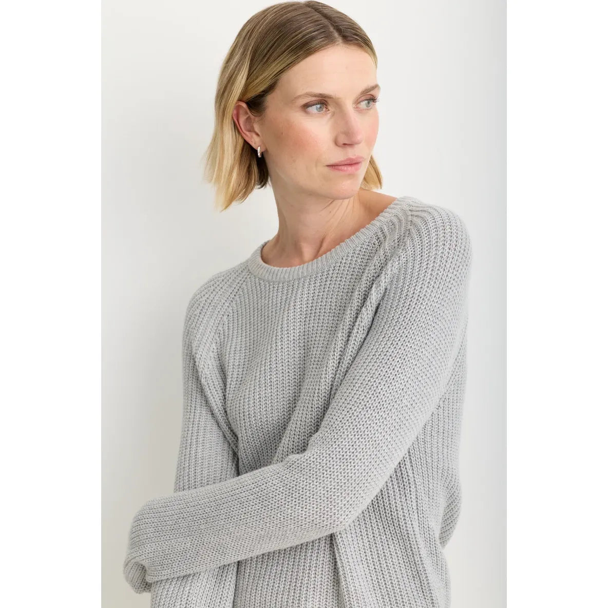 One Grey Day Raleigh Pullover - Heather Grey Lavender