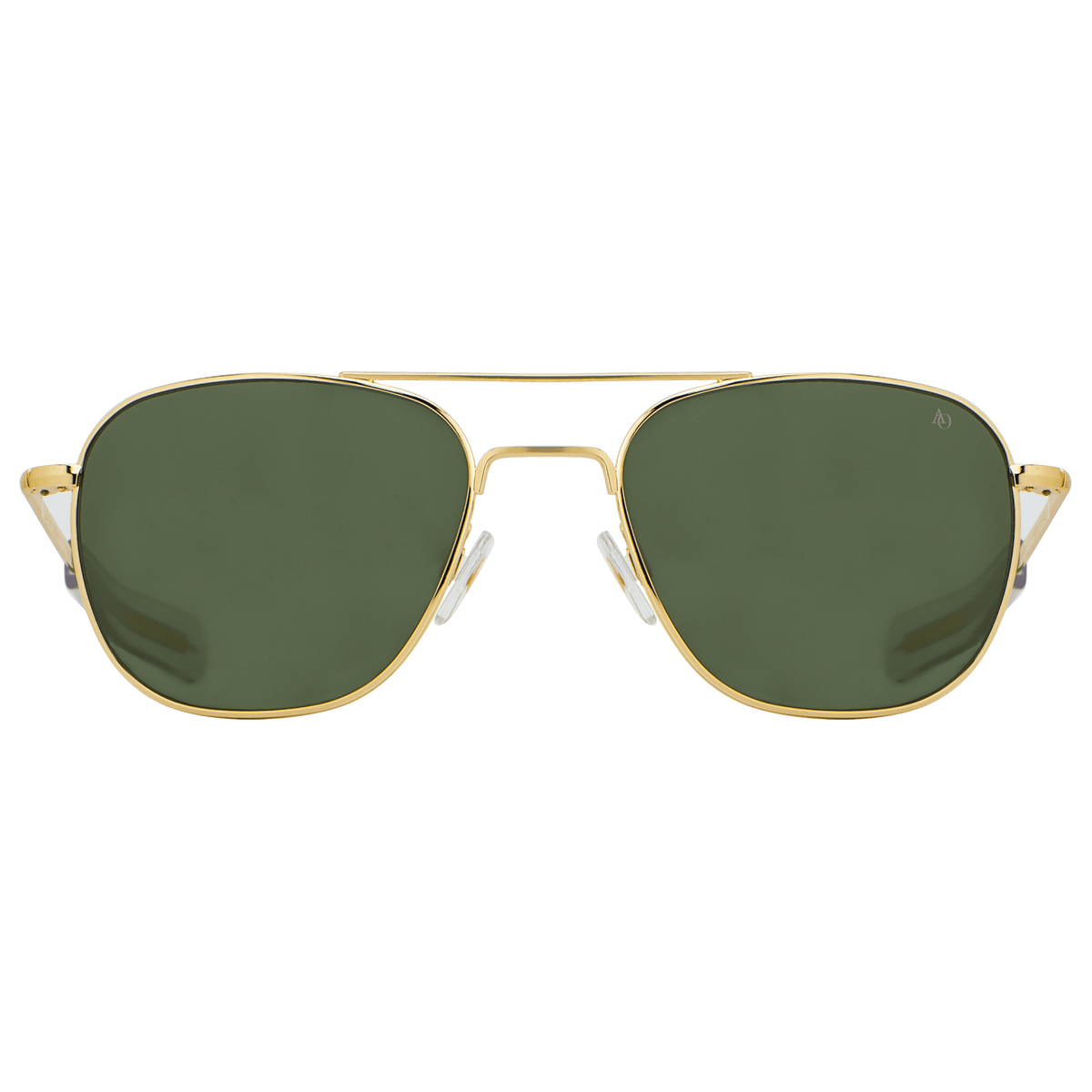 American Optical Original Pilot Aviator - Gold Dark Olive Green