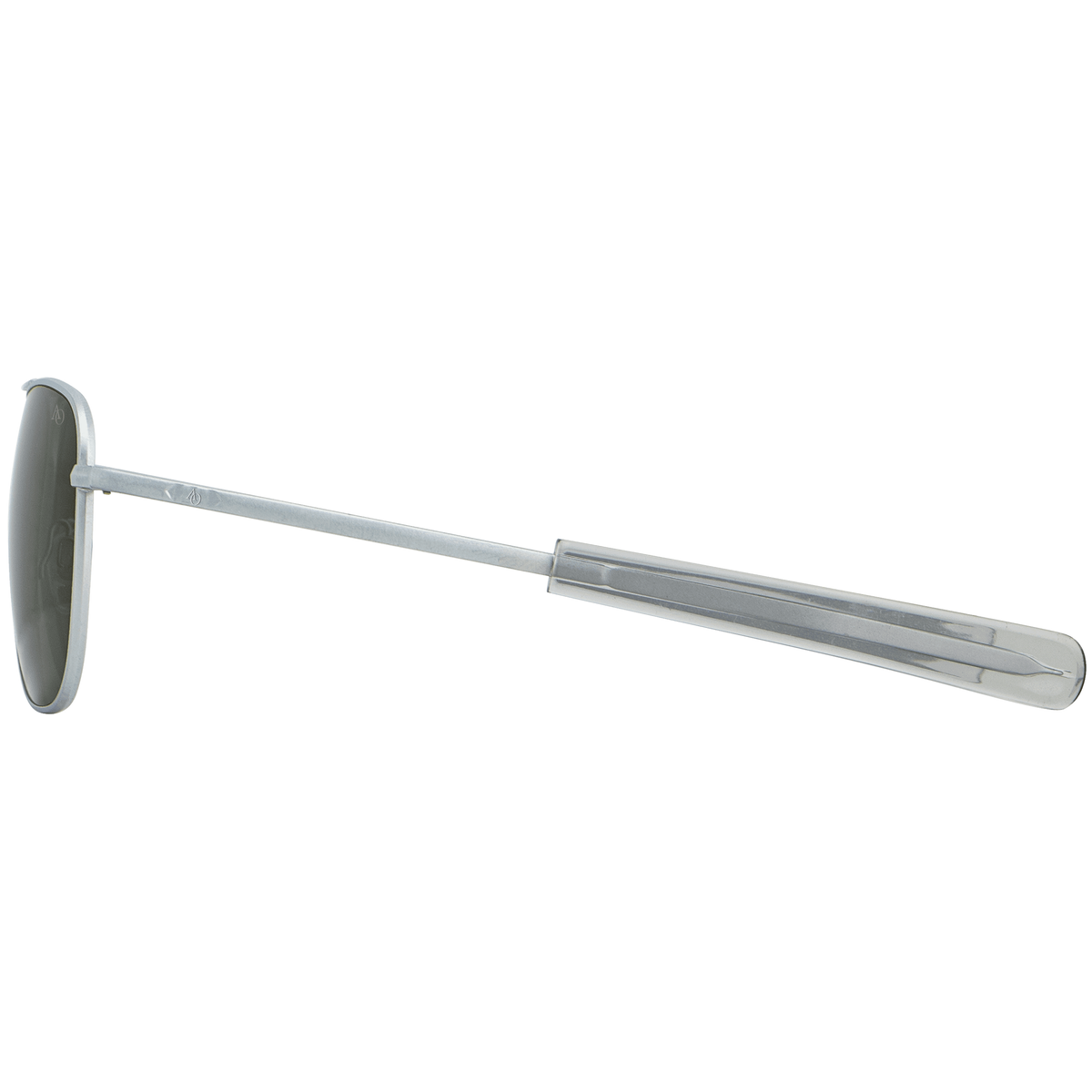 American Optical Original Pilot Aviator - Matte Silver Black