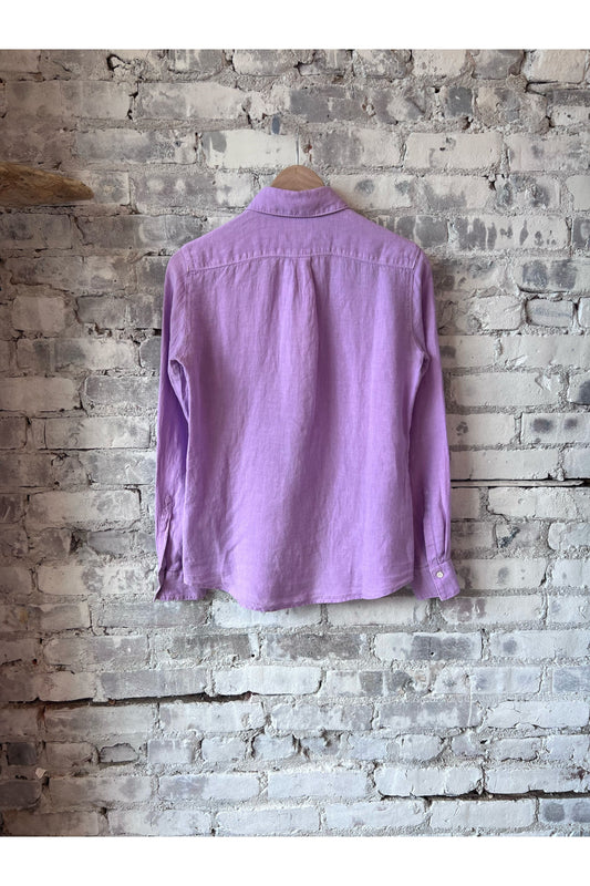 Coraz Linen Shirt - Lilac - DUNE + SALT