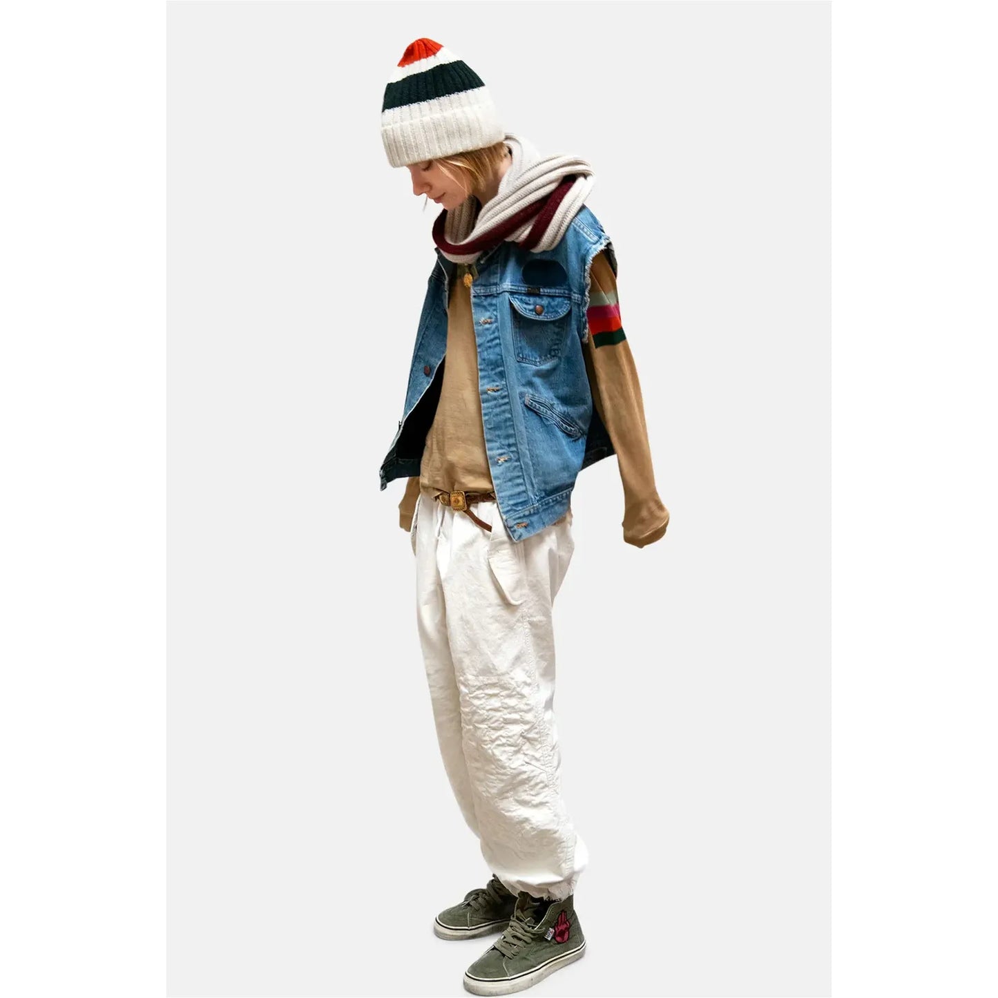 RTU FLAP/SNAP SUPERSURPLUS KARATE/BAG pant - creamy tarp - DUNE + SALT